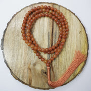 Red Aventurine Japamala: Stable and Grounded